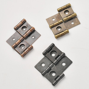 Furniture Hinge Thickened <b>Screen</b> Antique Bronze Red Bronze Black Bronze 360 Degree Rotating Surface Mount Iron Antirust - Product Image 2