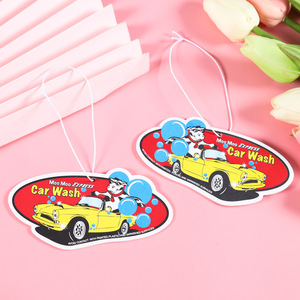 Ambientador de Papel para Coche Moo Moo Express, Eliminador de Olores de Larga Duración, Adorno para Coche - Product Image 1