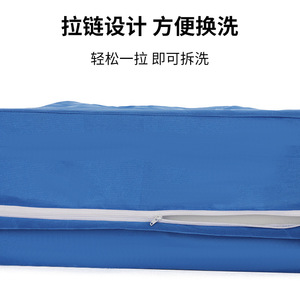 Hip Fracture <b>Leg</b> Split Mat T-Shaped Positioning <b>Pillow</b> For Post Surgery Recovery Blue Sponge Material - Product Image 4