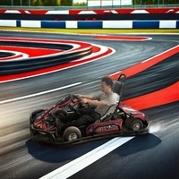 Haute qualité 200cc270CC390CC moteur à essence électrique tout-terrain F1 kart de course kart adulte kart à essence