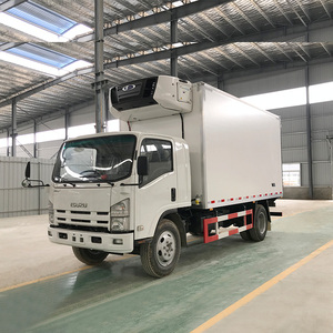Camión Refrigerado ISUZU 4*2 de 5 Toneladas, Camión de <span class=keywords><strong>Transporte</strong></span> con Caja Fría para Almacenamiento en Congelación - Product Image 1