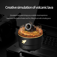 Diffuseur d'anneaux de fumée de 200 ml, portable, lumière USB, humidificateur ultrasonique électrique, aromathérapie, garantie 1 an pour une utilisation sur le bureau ou dans la chambre