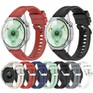 Bracelet en silicone de luxe de style sportif 22MM pour montre GT6/GT6 Pro/GT5/GT5 Pro//<span class=keywords><strong>Watch</strong></span> 4/4 Pro (46MM) - Product Image 1