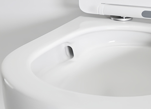 Thiết kế sang trọng Cơn Lốc Xoáy Đỏ bừng treo nhà vệ sinh vệ sinh gốm wallmounted WC với mềm đóng bìa - Product Image 2