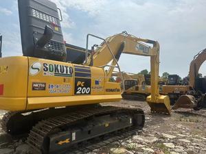 20ton ใช้ Pc200-8mo Komatsu รถขุด Pc200-7 Pc200-8mo Pc200-8 Pc240 Pc220-8mo มือสองรถขุด Komatsu ของญี่ปุ่น - Product Image 2