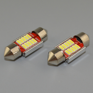 Blanc 12V 31mm 10led 10smd 36mm 39mm 41mm 12smd 12led 4014 Festoon C5W Auto Car Led Plafond Panneau Toit <span class=keywords><strong>Ampoule</strong></span> - Product Image 5