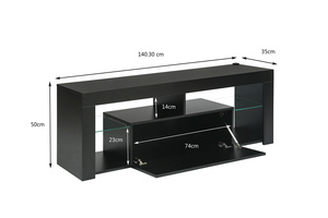 ทีวีจอแอลอีดีติดผนัง, ตู้กระจกใสสำหรับห้องทีวีห้องนั่งเล่นและของตกแต่งบ้าน - Product Image 3