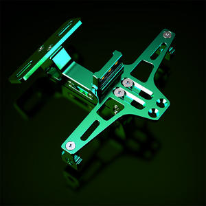 Accessori Moto Personalizzati con Servizi di Lavorazione <span class=keywords><strong>CNC</strong></span> al Laser, Supporto Posteriore in Alluminio e Viteria in Acciaio Inox Anodizzato - Product Image 4