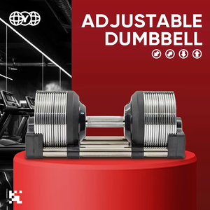 Tạ <span class=keywords><strong>Dumbbell</strong></span> Điều Chỉnh Được Tăng Giảm 1kg, Mạ Crom, Thép, Dùng Tập Thể Dục, Tập Tạ, 20kg24kg32kg36kg, Tạ Tập Gym - Product Image 4