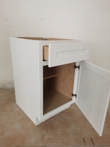 Recién RTA de gabinete de cocina de madera maciza y accesorios gabinetes de diseños - Product Image 3