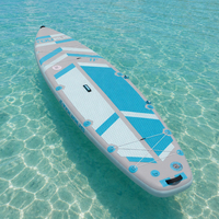 Planche de paddle gonflable compacte et pliable TOURUS, planche de surf durable
