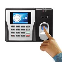 Reloj de Control de Asistencia con Huella Dactilar para Empleados, Dispositivo Biométrico de Registro de Entrada y Salida para la Gestión de Personal de Oficina