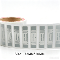 Offre Spéciale : Autocollant NFC UHF Wet Inlay 22*96mm 860-960Mhz en PET, Étanche pour Magasins de Détail, Gestion des Actifs et Électronique Grand Public