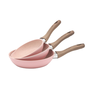 Mini sartén antiadherente forjada de 12/14/16 cm, sartén plana de granito de aluminio para freír huevos - Product Image 3