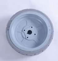Neumático Sólido de 12.5x4.25 para Plataforma Elevadora de Tijera Haulotte, Número de Pieza 2820302920, Neumático de Repuesto de Goma Sólida Industrial