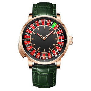 Özelleştirilmiş Trend düğmesi otomatik mekanik saat kişiselleştirilmiş erkek rulet izle su geçirmez lüks ürünler. - Product Image 2