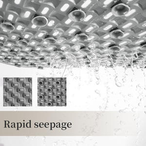 Tapis de bain rectangulaire antidérapant avec ventouses pour salle de bain, idéal pour le massage - Product Image 3