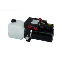 HCIC-plate-forme Ascenseur Dc 24v Unité d'alimentation hydraulique à double effet Bloc d'alimentation Mini pompe électrique avec longue durée de vie
