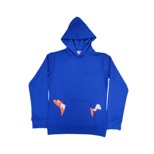 Sudadera con Capucha Unisex con Bolsillo Frontal, Sudadera de Algodón Tejido con Estampado, Ropa Casual de Otoño, Corte Regular, Cómoda, Estilo Urbano - Product Image 1