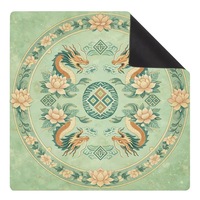 Nouveau tapis de mahjong américain rétro personnalisé, imperméable, antidérapant et silencieux