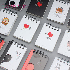 สมุดบันทึกแบบเกลียวสำหรับ1909เด็กของขวัญส่งเสริมการขายอุปกรณ์เครื่องเขียนฟรีตัวอย่างเกาหลีขายดีที่สุด - Product Image 1