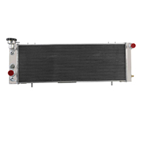 Radiateur 3 rangées + ventilateur de carénage + relais pour Jeep Cherokee XJ 4.0L AT/MT 1991-2001 1992
