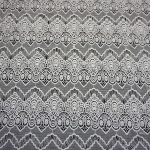 Tissu de dentelle de cordon de fibre laiteuse broderie tissu de dentelle de coton bio Guipure nigériane élégante - Product Image 3