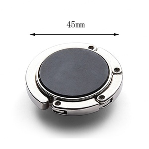 Ruby <b>Adjustable</b> Portable <b>Table</b> <b>Folding</b> Purse Hanger Bag Holder Handbag Hook for Ladies - Product Image 3