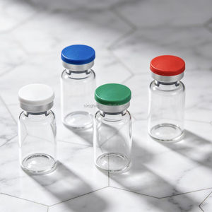 Flacons en verre tubulaire stériles à design unique, scellés, 2ml 3ml 5ml 7ml 8ml 10ml 15ml 20ml 25ml 30ml, couleur personnalisée - Product Image 4