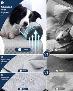 Cama refrescante personalizada para perros, colchoneta transpirable para mascotas, protector grueso para sofá de mascotas, antideslizante, para mantener fresco en verano, para usar en sofá, cama o coche. - Product Image 5