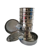 Laboartory Standard Stainless Steel Soil Sieve Analysis Test Sifter Shaker Sieve Mesh