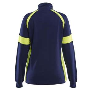 BLAKLADER - 356611588933XXL Sweat-shirt haute visibilité pour femme Bleu marine/jaune-EAN 7330509917060 HI-VIS WORKWEAR - Product Image 3