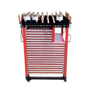 20 lớp màn hình in ấn Sấy Giá xe đẩy màn hình in ấn khung cho hiệu quả làm khô - Product Image 4