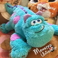 HY198 nouvelle fête créative grande poupée bleue oreiller de couchage en peluche jouet Monster University Sullivan figurine