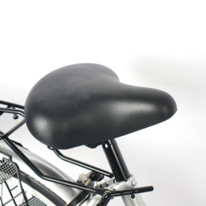 <span class=keywords><strong>Bicicleta</strong></span> Urbana Clásica Vintage de <span class=keywords><strong>26</strong></span> Pulgadas para Hombre y Mujer, de Una Velocidad, con Cuadro y Horquilla de Acero, y Canasta - Product Image 3