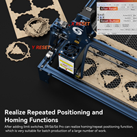 SCULPFUN Kit de module laser 22W 33W Pompe d'assistance pneumatique à grande vitesse Interrupteur de fin de course XY Utilisation directe pour machine de gravure laser S9 S6 S6 Pro