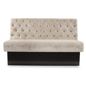 De <span class=keywords><strong>alta</strong></span> calidad de restaurante de comida occidental cabinas de madera tejidos de banquetes salón sofá - Product Image 1