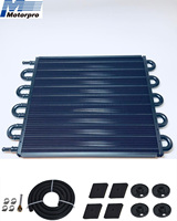 Kit de radiateur de refroidissement universel en aluminium pour transmission automobile, 10 rangées, 5/16 pouces, vente en gros d'usine ODM