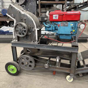 Hammer brecher Maschine Arbeits stein Prinzip Preis Teile Zerkleinern Salem achines Mühle Tragbares Walzen in Somalia - Product Image 5