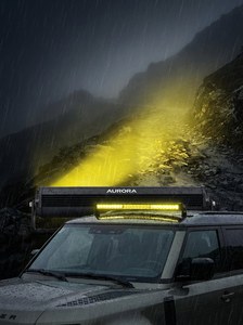 Lumière <span class=keywords><strong>de</strong></span> travail LED tout-terrain en aluminium 6063 étanche IP68/IP69K, lumière <span class=keywords><strong>de</strong></span> conduite super lumineuse blanche/ambre pour camion, SUV, VTT, UTV, <span class=keywords><strong>toit</strong></span> - Product Image 4