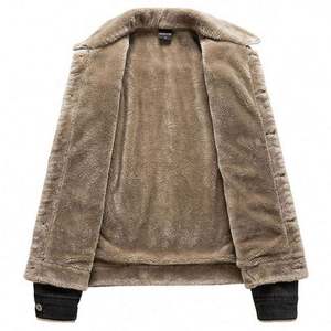 2021 Wholesale Fashion Custom Winter Street Wear Clothes Men Blank <b>Black</b> <b>Jean</b> Denim <b>Jacket</b> - Product Image 3