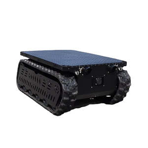 Châssis de robot chenillé à grande plateforme, châssis de véhicule à chenilles, châssis de char avec chenilles en caoutchouc, kits de châssis de robot pour tracteurs d'occasion - Product Image 6