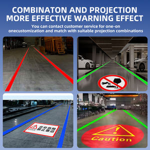 30W Virtual Stripe Verde/Rojo Almacén Seguridad Láser Línea Proyector Láser Azul Advertencia Línea Marca FB4 Modo de control - Product Image 3