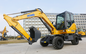 XCMG 공식 휠 굴삭기 6톤 XE60WA 0.23M3 중고 굴삭기 가격표 - Product Image 3