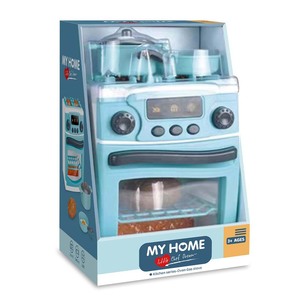 Jouets de cuisine pour enfants 2024, nouveaux jouets de cuisine, micro-ondes, jouets amusants, simulation de son et de lumière, cuisinière électrique à gaz - Product Image 6