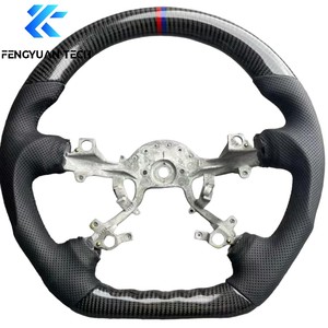 Volante de Coche Personalizado de Fibra de Carbono Forjado con Alcántara para <span class=keywords><strong>Nissan</strong></span> Sentra Nismo <span class=keywords><strong>Juke</strong></span> G37 370z rs F15 - Product Image 3