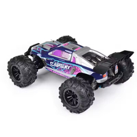Camion tout-terrain télécommandé électrique 4x4 à l'échelle 1/16, 2,4 GHz, 38 km/h, pour escalade sur rochers, course haute vitesse, voiture RC en métal avec chargeur