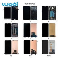 Pour oneplus lcd original numériseur écran d'assemblage affichage un plus nord 3 5g tactile