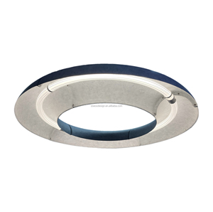 Luminaire suspendu à ondes acoustiques NRC 0.85 |   Lustre en feutre PET insonorisant |   Luminaire ignifuge B1 pour bureau, bibliothèque, hôtel, espace <span class=keywords><strong>de</strong></span> travail - Product Image 2
