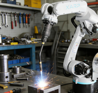Robot de soudage industriel 6 axes abordable Xarp pour alliage d'aluminium, acier inoxydable, 220V, 2 ans de garantie, robot de soudage MIG MAG